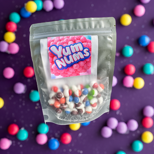 Wild berry flavored yumnums bitty pops