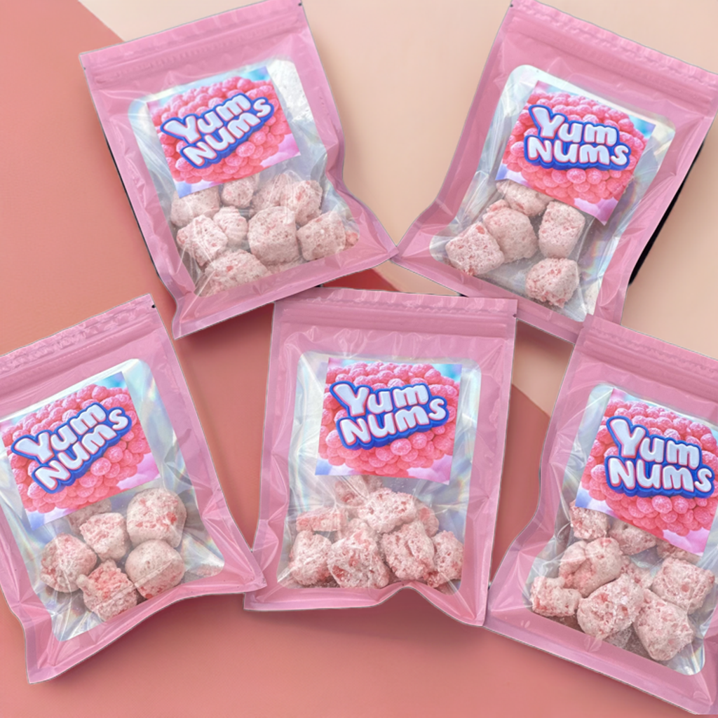 5 packs yumnums candy